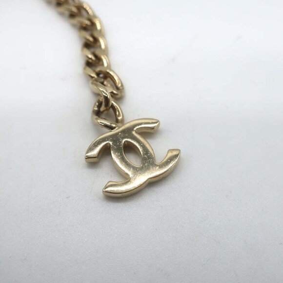 Chanel 02P Coco Name Plate Chain Belt Pink Crystals - Picture 6 of 6